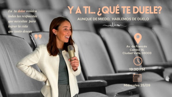 Charla + Copa de bienvenida & Snaks